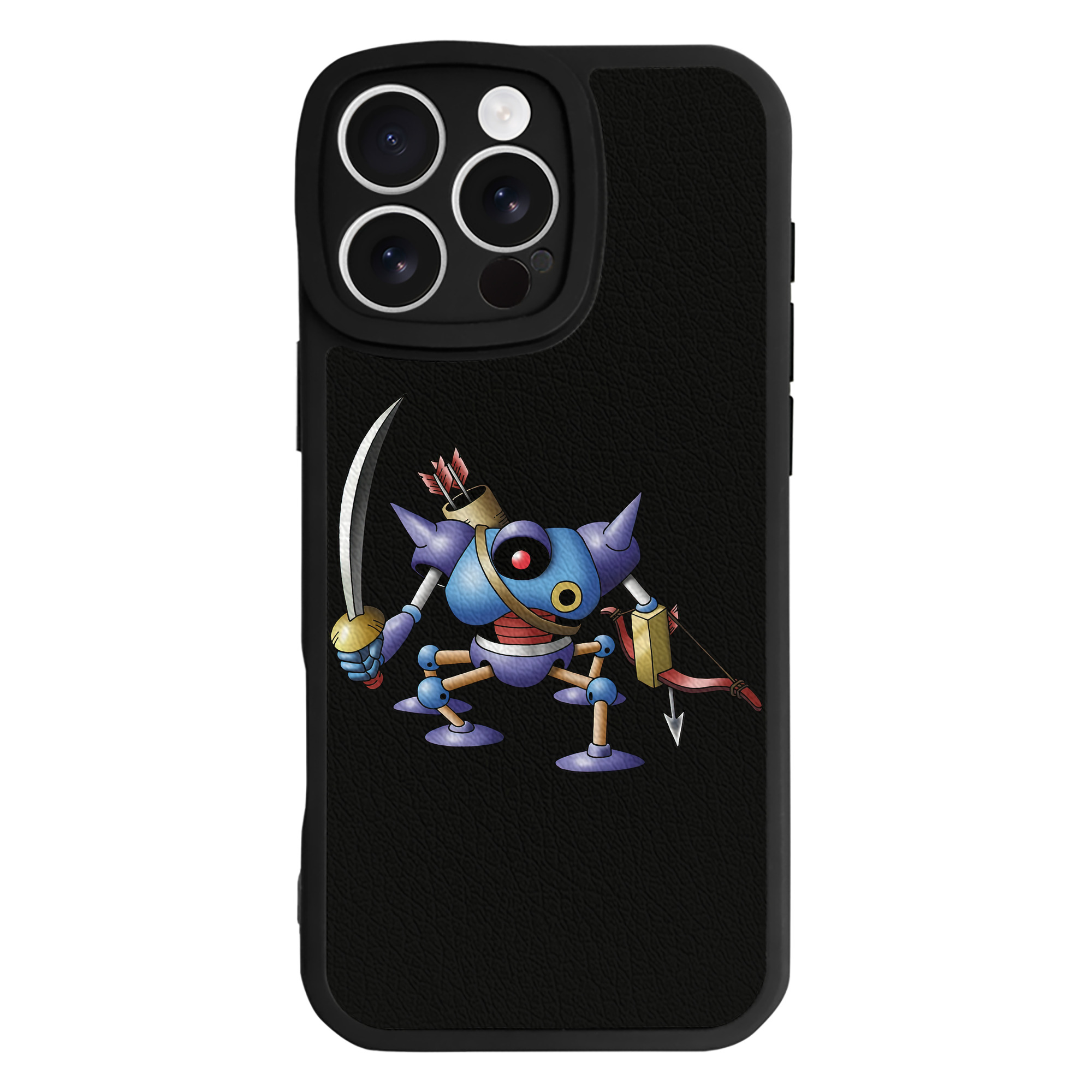 （画像用） ドラゴンクエスト Doragon Kuesuto Dragon Quest 【iPhone 16シリーズ対応】シリコンスマホケース（レザー調） 材質：シリコン